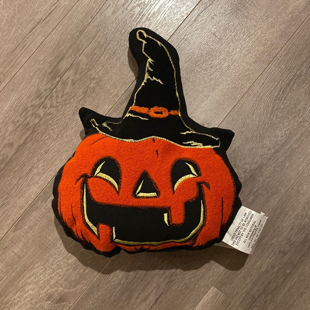 Halloween Pumpkin Pillow